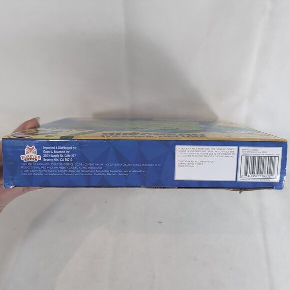 Spongebob Squarepants Checkers Wooden Deluxe Nickelodeon NEW Board Game CTSB2231 - Picture 7 of 8
